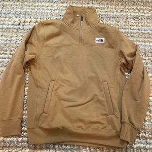 The North Face Half Zip Golden Brown M